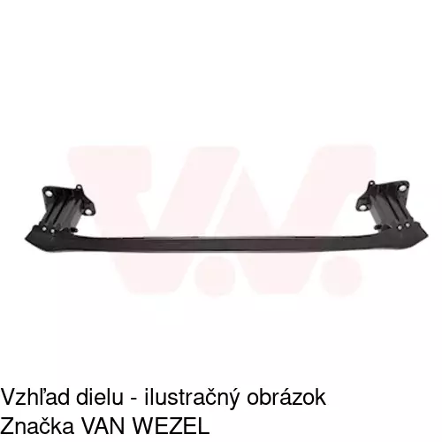 Výstuha nárazníka POLCAR 30L107-3