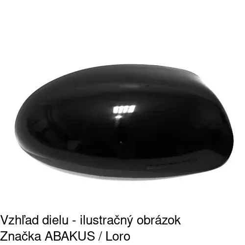 Rám vonkajšieho zrkadla 320155PM /POLCAR/ - obr. 5