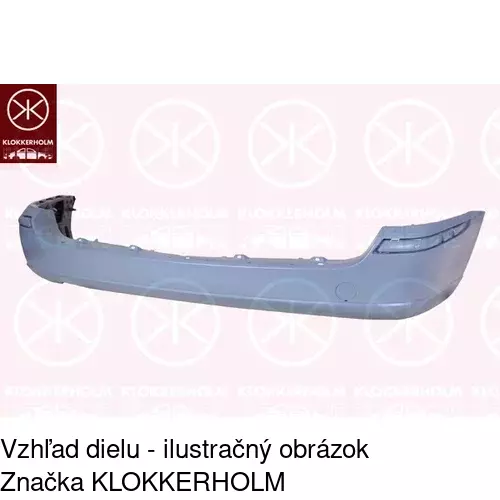 Zadný nárazník POLCAR 32019614