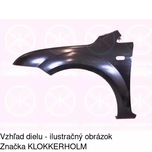 Predný blatník 320201-J /POLCAR/ - obr. 1