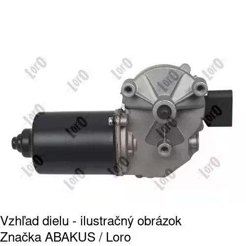 Motorček stieračov 3202SWP2 /POLCAR/ - obr. 5