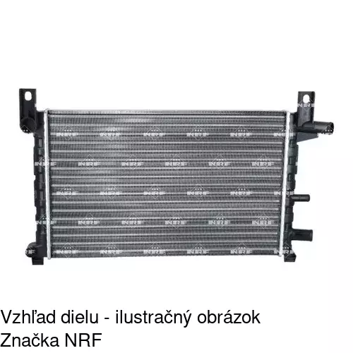 Chladiče vody POLCAR 320908-1