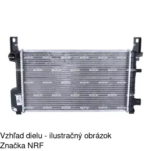 Chladiče vody POLCAR 320908-4