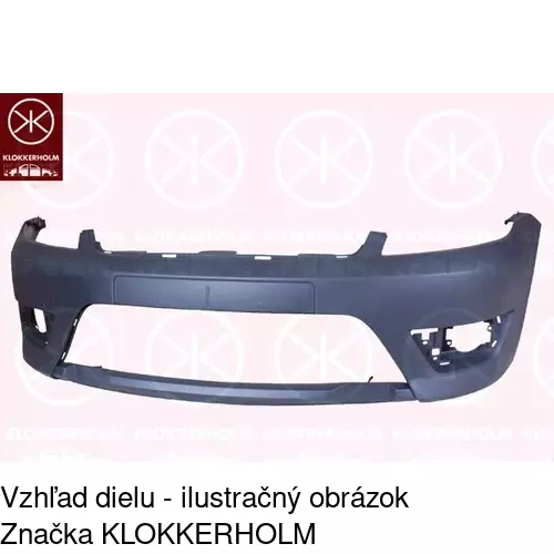 Predný nárazník POLCAR 321207-1