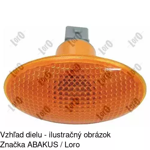 Bočná smerovka 3216195R /POLCAR/ - obr. 2