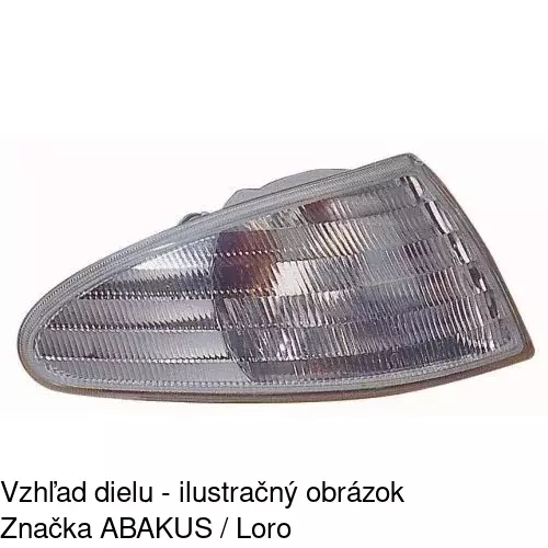 Predná smerovka 321620-E /POLCAR/ - obr. 2