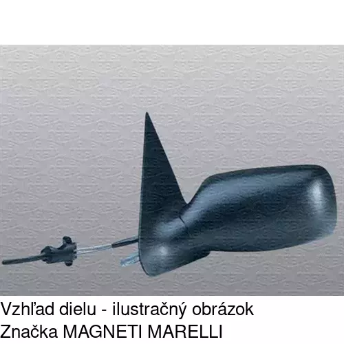 Vonkajšie zrkadlo 3216511M /POLCAR/ - obr. 2