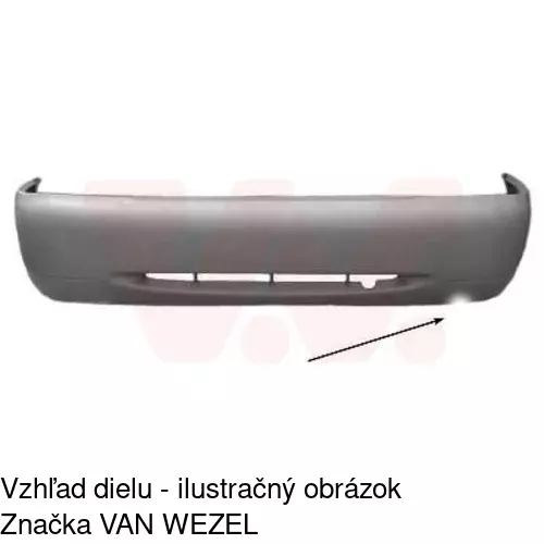 Zadný nárazník 321796 /POLCAR/ - obr. 3