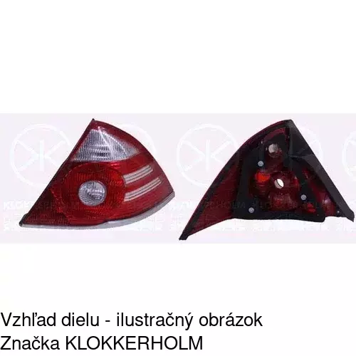 Zadné svetlo 3218884E /POLCAR/ - obr. 2