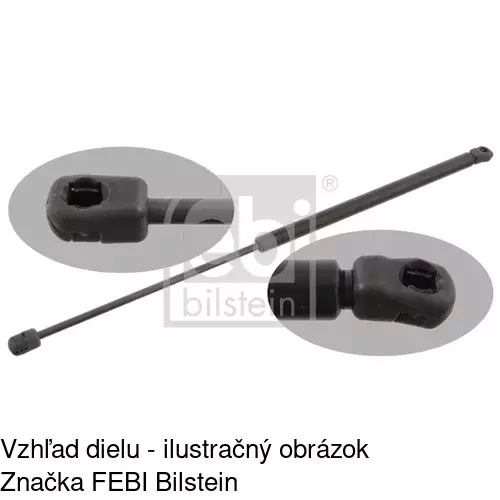 Plynová pružina 3226AB /POLCAR/ - obr. 1