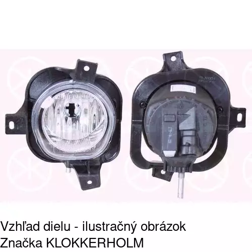 Hmlové svetlo - predné 323330-X /POLCAR/ - obr. 1