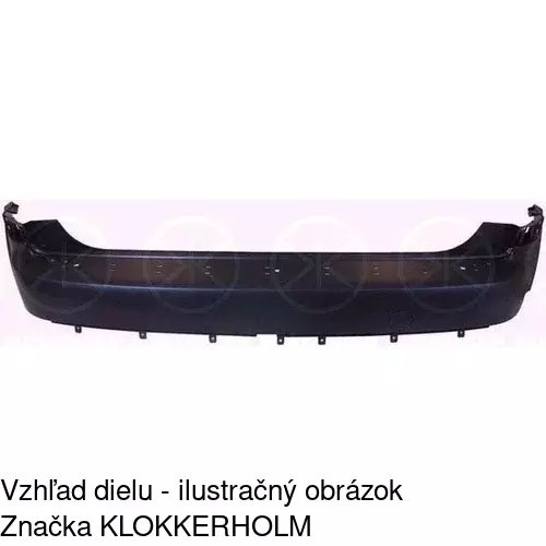 Zadný nárazník POLCAR 323596