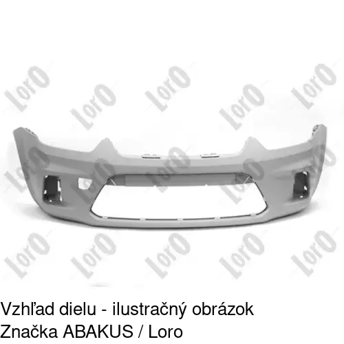 Predný nárazník 323607 /POLCAR/ - obr. 1