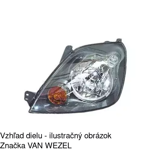 Hlavný reflektor 3237092E /POLCAR/ - obr. 5