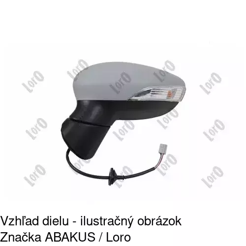Rám vonkajšieho zrkadla 323854PE /POLCAR/ - obr. 4
