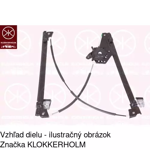 Elektrický mechanizmus okna dverí POLCAR 3240PSE2