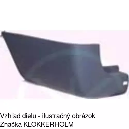 Rámik nárazníka POLCAR 324798
