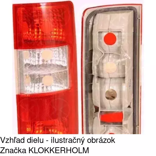 Zadné svetlo 325688-E /POLCAR/ - obr. 1