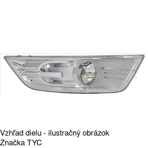 Hmlové svetlo - predné POLCAR 327630-H