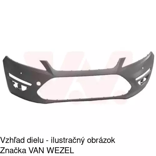 Predný nárazník 32D107 /POLCAR/ - obr. 1