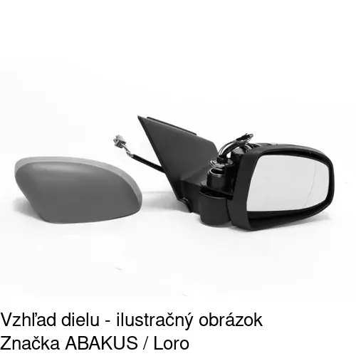 Vonkajšie zrkadlo 32D1524E /POLCAR/ - obr. 2