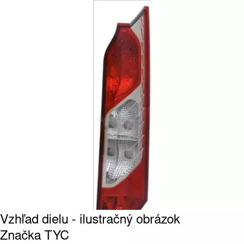 Zadné svetlo POLCAR 32U288-E