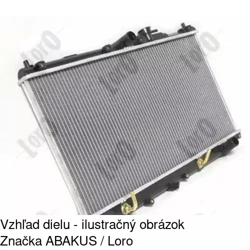 Chladiče vody 381708-3 /POLCAR/ - obr. 2
