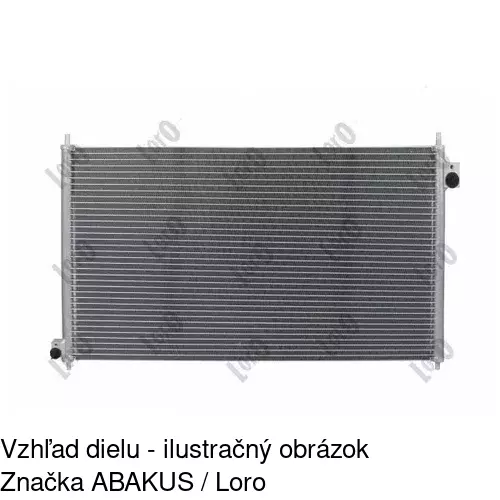Chladiče klimatizácie 3818K81K /POLCAR/ - obr. 1