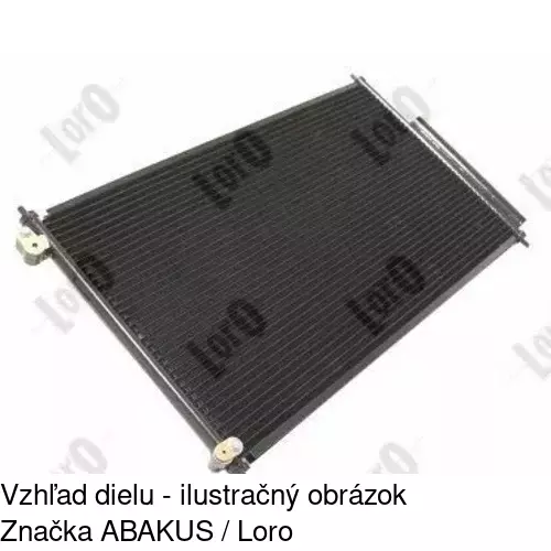 Chladiče klimatizácie 3825K8C3S /POLCAR/ - obr. 4