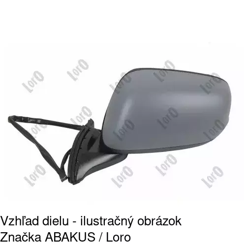 Vonkajšie zrkadlo 3837517E /POLCAR/ - obr. 1