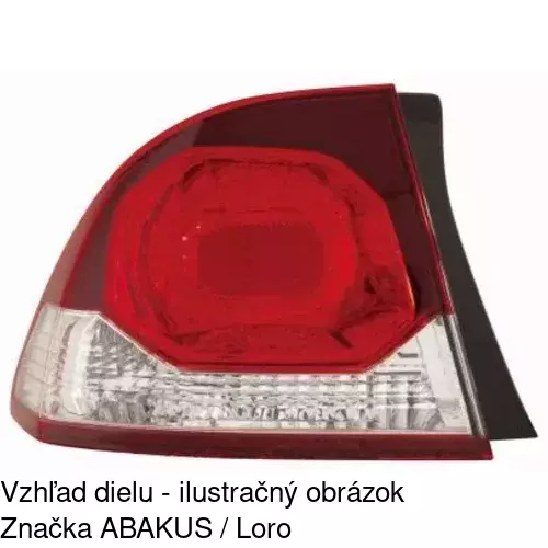 Zadné svetlo 3845882E /POLCAR/ - obr. 1