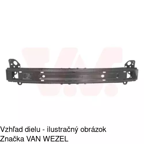 Výstuha nárazníka 400307-3 /POLCAR/ - obr. 1