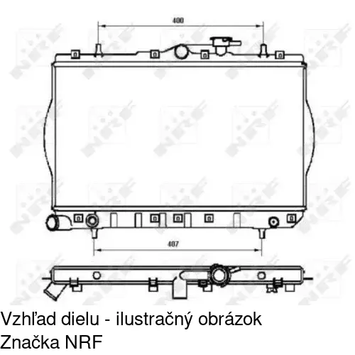 Chladiče vody POLCAR 4005082X
