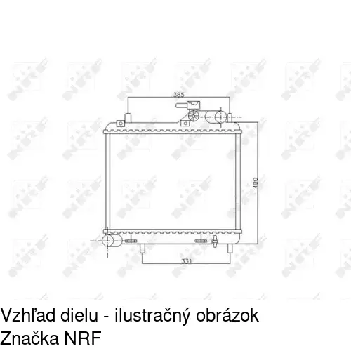 Chladiče vody POLCAR 4007083X