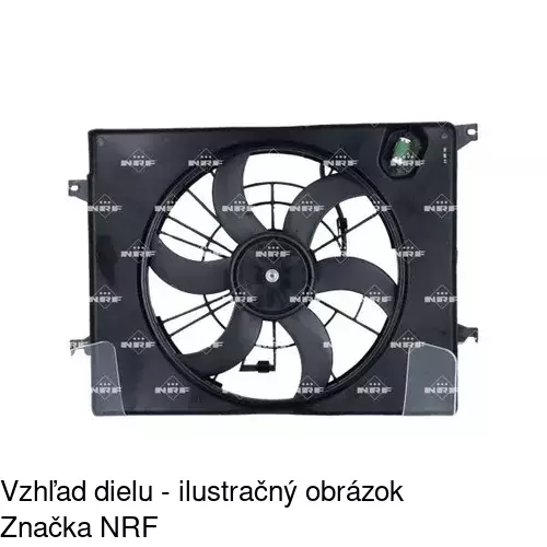 Ventilátory chladičov POLCAR 402623W1X