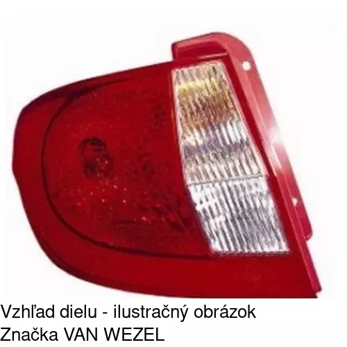Zadné svetlo 404487-E /POLCAR/ - obr. 1