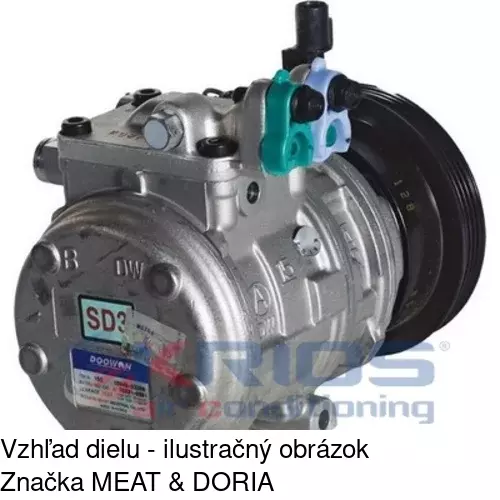 Kompresor AC POLCAR 4047KS2X