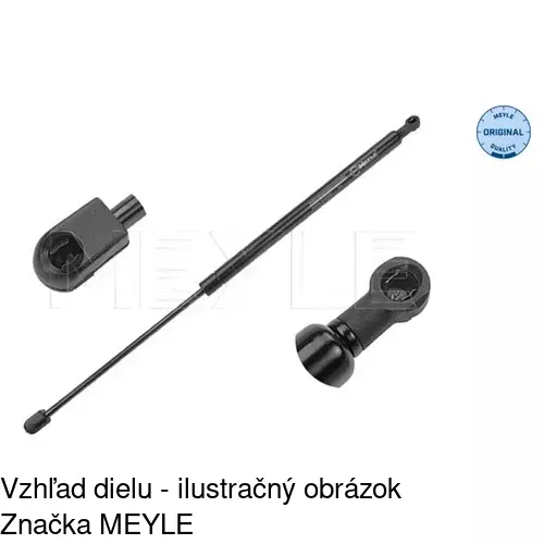 Plynová pružina 4050AB1D /POLCAR/ - obr. 2