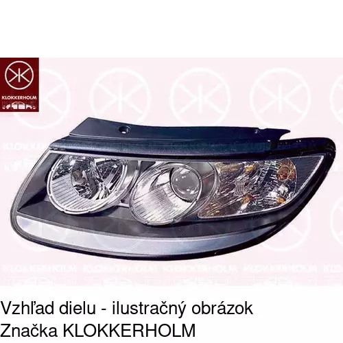 Hlavný reflektor 405110-E /POLCAR/ - obr. 2
