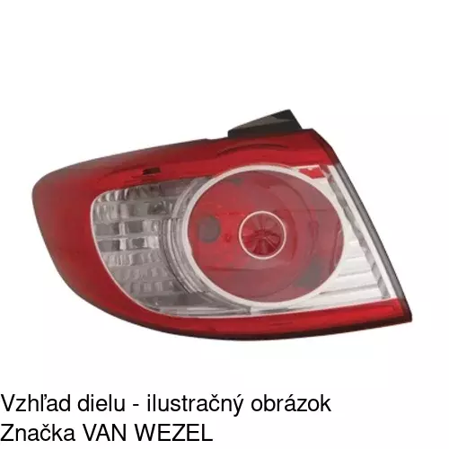 Zadné svetlo 405287-E /POLCAR/ - obr. 1