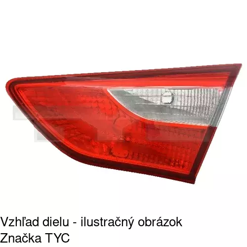 Zadné svetlo POLCAR 40C2871E