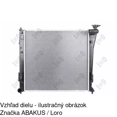 Chladiče vody 40D108-3 /POLCAR/ - obr. 1