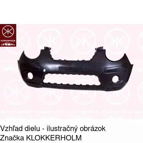 Predný nárazník 410707 /POLCAR/