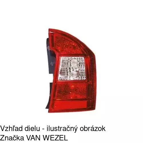 Zadné svetlo 414888-E /POLCAR/ - obr. 2