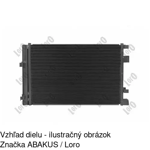 Chladiče klimatizácie 41B1K8C2 /POLCAR/ - obr. 1