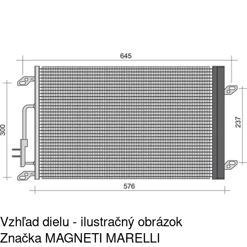 Chladiče klimatizácie POLCAR 4211K81X