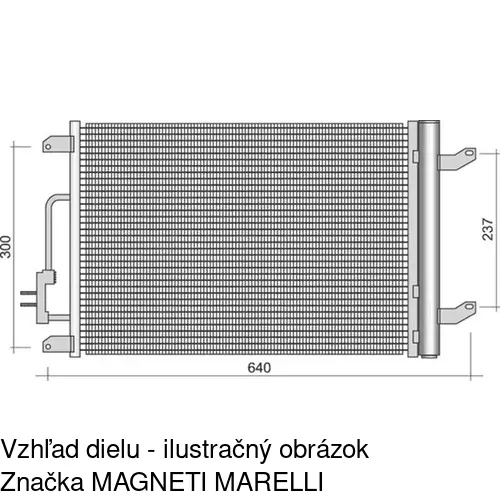 Chladiče klimatizácie POLCAR 4211K82X