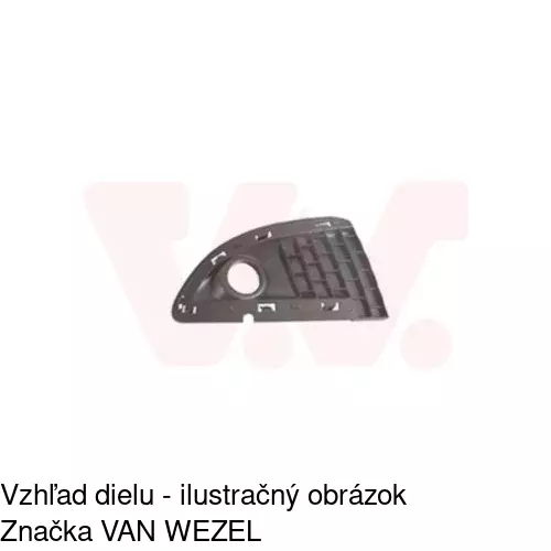 Kryt v nárazníku POLCAR 42A127-4