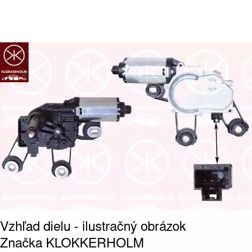 Motorček stieračov POLCAR 4312SWT1
