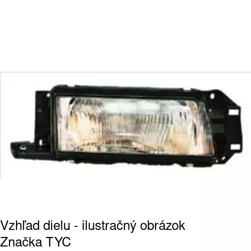 Hlavný reflektor POLCAR 450509-E